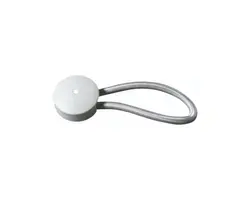 Elastic Cord Hook - White