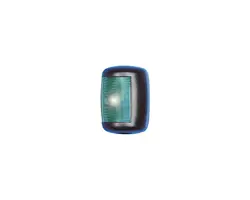 Green starboard navigation light Nettuno series - Black case
