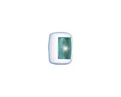 Green starboard navigation light Nettuno series - White case