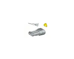 Male Connector - 3 Poles, Number of contacts: 3, Model: Male