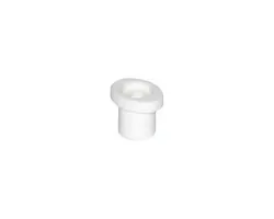 Oval Nylon Tarpaulin Cord Holder - White