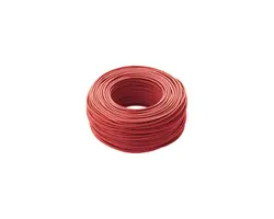 Red battery cable Ø 16mm - 25mt