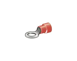 Red insulated eye terminals - 4.2mm