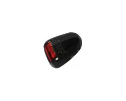 Red LED navigations lights - Black case - 12-24V