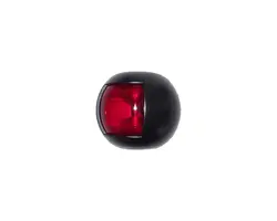 Red port navigation light Delfi series - Black case