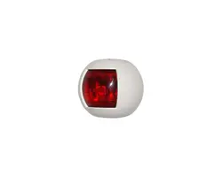 Red port navigation light Delfi series - White case