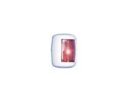 Red port navigation light Nettuno series - White case