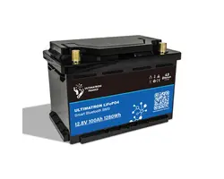 Ultimatron LiFePO4 LN3 Lithium Battery 12.8V 100Ah With Bluetooth And Smart BMS Integrated