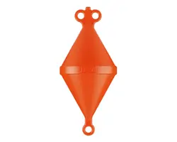 Biconical Mooring Buoy diameter 22 cm - Orange