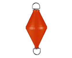 Biconical Mooring Buoy diameter 32 cm - Orange