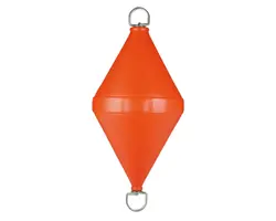 Biconical Mooring Buoy diameter 50 cm - Orange