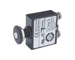 Push Button Reset Circuit Breaker with Screw Terminal - 7A