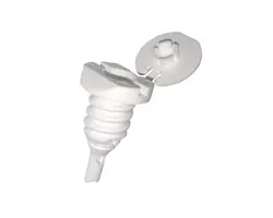 White Spare Valve with Cap