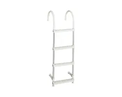 Aluminium Boarding Ladder - 4 Steps, Length, mm: 1100