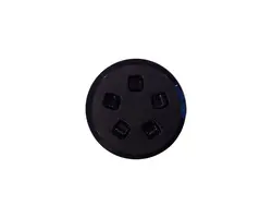 Black Inspection Hatch diameter 210mm, Color: Black, Outer diameter, mm: 210