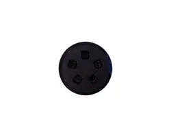 Black Inspection Hatch diameter 185mm, Color: Black, Outer diameter, mm: 185