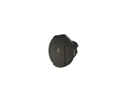 Black Round Niche for Shower