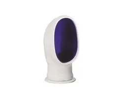 Bouche d'aération bleue - 230x120mm