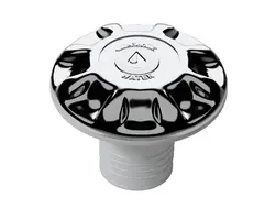 Chromed Water Deck Filler - diameter 38mm, For hose diameter, mm: 38, Model: Water