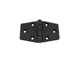 Hinge in Black Nylon - 95x60mm, Dimensions, mm: 95x60