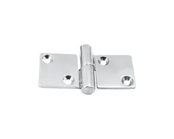 Left Mirror Polished S.S. Lift Off Hinge - 86x50mm, Model: Left