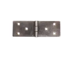 Mirror Polished S.S. Hinge - 100x40mm, Dimensions, mm: 100x40