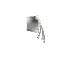 Mixer Tap in Housing with Chromed Square Lid, Color: Chrome