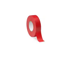 Red Scotch Tape - 20mm x 20m, Length, m: 20, Color: Red, Width, mm: 20