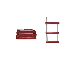 Rope Boarding Ladder - 3 Steps, Length, mm: 910