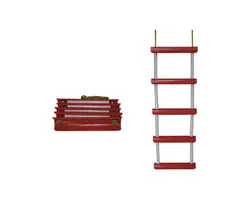 Rope Boarding Ladder - 5 Steps, Length, mm: 1480