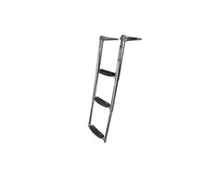 Telescopic Ladder with 3 Wide Steps, Length, mm: 875