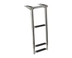 Telescopic Ladder with Lift Handle - 3 Steps, Length, mm: 875