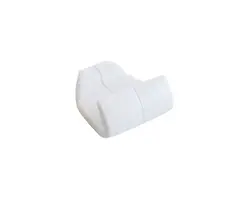 White Nylon Hook for Ribs diameter 6mm, Color: White