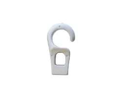 White Nylon Hook diameter 6mm, Color: White