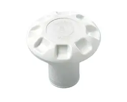 White Nylon Water Deck Filler - diameter 38mm, For hose diameter, mm: 38, Model: Water