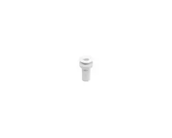 White Recessed Through-hull - 3/4", Color: White, Thread: M3/4"