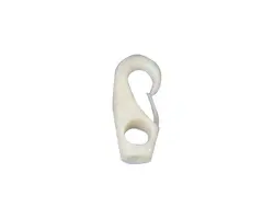 White Snap Hook diameter 10mm, Color: White, Diameter, mm: 10