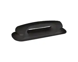 Black Neoprene Handle, Color: Black