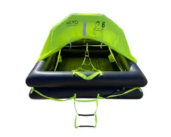 Hero Standard International Liferaft - 6P - Container, Persons: 6, Package: Container