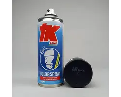 Marine Engine Spray Paint - Black Matt