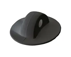 PVC Fairlead - Black, Color: Black