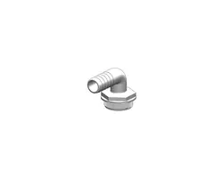 Threaded Hose Holder 90° - 25mm, For hose diameter, mm: 25