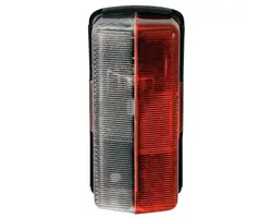 Two-Tone Side Light Red/White + Mount Plate