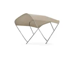Biminox 3 cerceaux en acier inoxydable 316L - Beige - 170CM