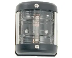 76mm Black Stern Light - 135° White - 12m Boats