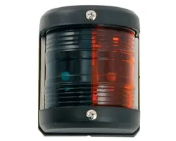 76mm Navigation Light, Black Bi-color Green/Red