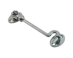 Articulated Hook - Chrome-Plated Brass - 140mm