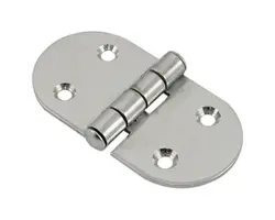 Stainless Steel Hinge - Captive Pin - 75x40mm