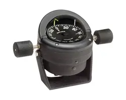 Helmsman HB-845 Compass - Black - Conical Rose