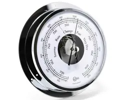 Viking 130 Barometer - Chrome